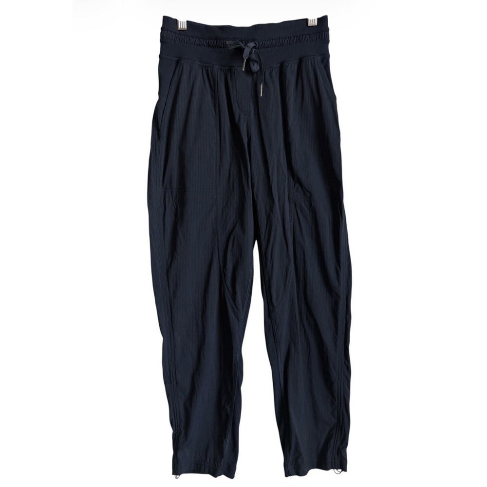Lululemon Dance Studio Mid Rise Joggers True Navy Lightweight Cargo Pants Size 2